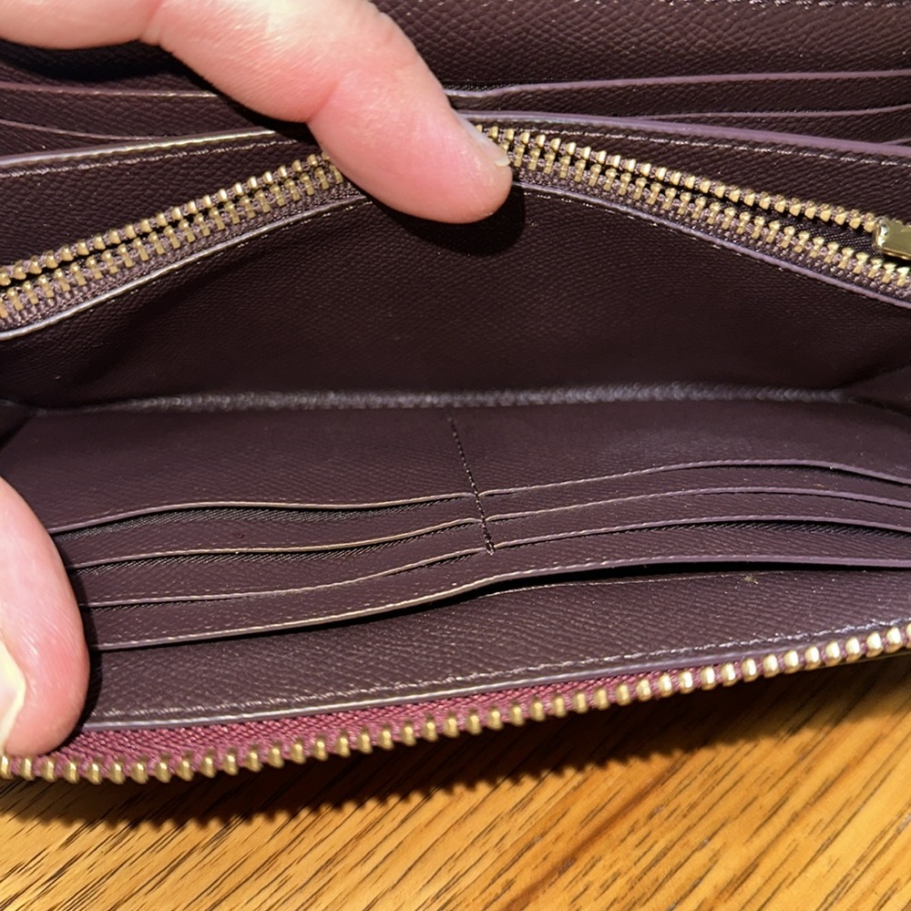 COACH Long Zip Around Wallet - Picture 15 of 16